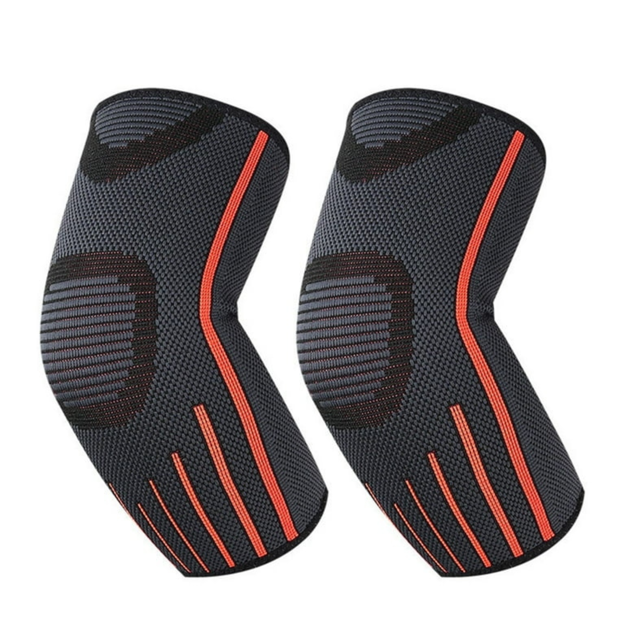 Adjustable Knee Support with Dual Strap | Compression Knee Cap Brace for Pain Relief, Ligament Injury, Arthritis & Gym | Anti-Slip 3D Fit for Men & Women