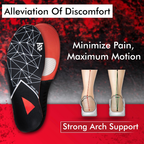 The Healer Plantar Fasciitis Insoles for Men & Women | Semi-Rigid Arch Support Insoles | For Heel Pain, Flat Feet & Long Standing Comfort | Trim-to-Fit
