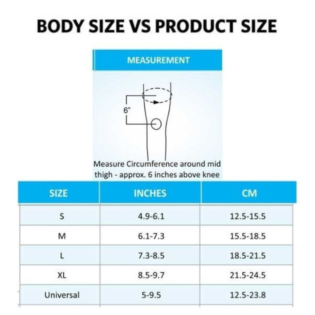 Adjustable Knee Support with Dual Strap | Compression Knee Cap Brace for Pain Relief, Ligament Injury, Arthritis & Gym | Anti-Slip 3D Fit for Men & Women