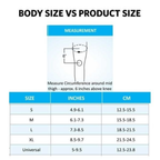 Adjustable Knee Support with Dual Strap | Compression Knee Cap Brace for Pain Relief, Ligament Injury, Arthritis & Gym | Anti-Slip 3D Fit for Men & Women