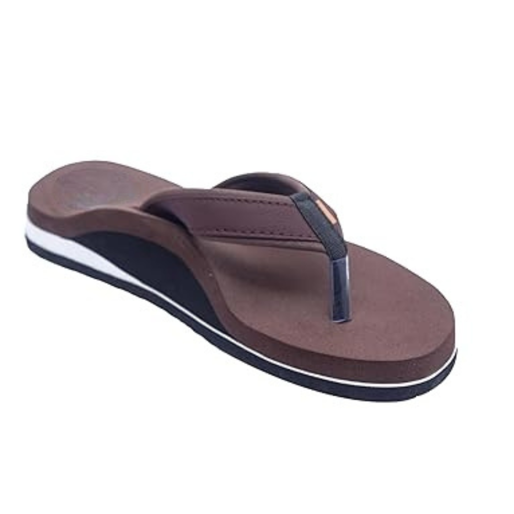 The Healer Diabetic Arch Support Slippers for Women | Comfortable Footwear with Anatomical Support & Cushioned Sole | Pain Relief, Everyday Home & Outdoor Use | Non-Slip| Brown